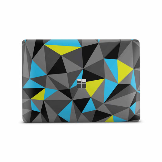 Microsoft Surface Book 2 Skin 15" Premium Vinylfolie Kratzerschutz Design Polycolor Elektronik-Sticker & -Aufkleber Skins4u   