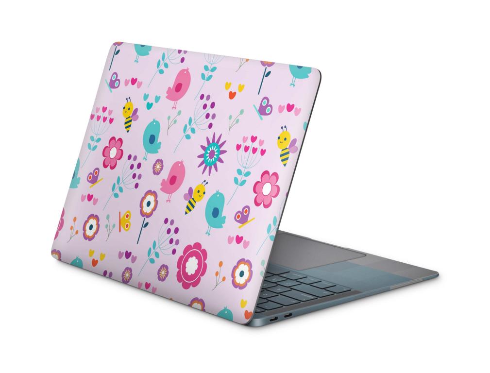 Laptop Aufkleber Universal Skins Design Aufkleber Schutzfolie Cover Skin Birds Vintage Laptop Skins Folien skins4u