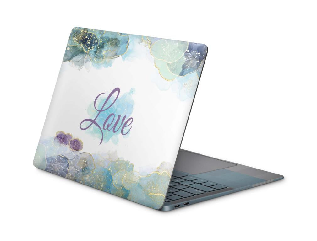 Laptop Aufkleber Universal Skins Design Aufkleber Schutzfolie Cover Skin Glitter Love Laptop Skins Folien skins4u