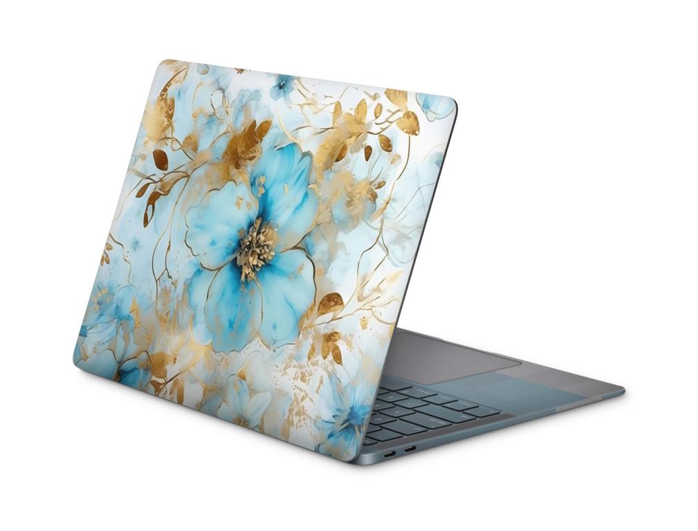 Laptop Aufkleber Universal Skins Design Aufkleber Schutzfolie Cover Skin Gold blue Fantasy Laptop Skins Folien skins4u