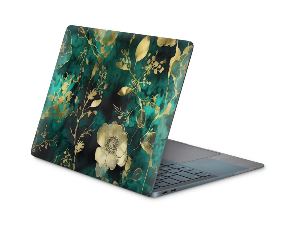 Laptop Aufkleber Universal Skins Design Aufkleber Schutzfolie Cover Skin Green Hymn Laptop Skins Folien skins4u   