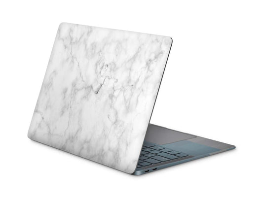 Laptop Aufkleber Universal Skins Design Aufkleber Schutzfolie Cover Skin Marmor Weiss Laptop Skins Folien skins4u   