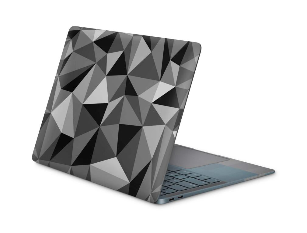 Laptop Aufkleber Universal Skins Design Aufkleber Schutzfolie Cover Skin Polygrey Laptop Skins Folien skins4u