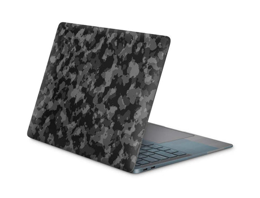 Laptop Aufkleber Universal Skins Design Aufkleber Schutzfolie Cover Skin Shadow camo grau Laptop Skins Folien skins4u   