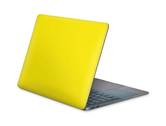 Laptop Aufkleber Universal Skins Design Aufkleber Schutzfolie Cover Skin Solid state Gelb Laptop Skins Folien skins4u   