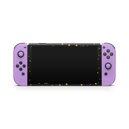 Nintendo Switch Skin Wrap Aufkleber Vinyl Skins Folie Design Nachthimmel Aufkleber Skins4u   