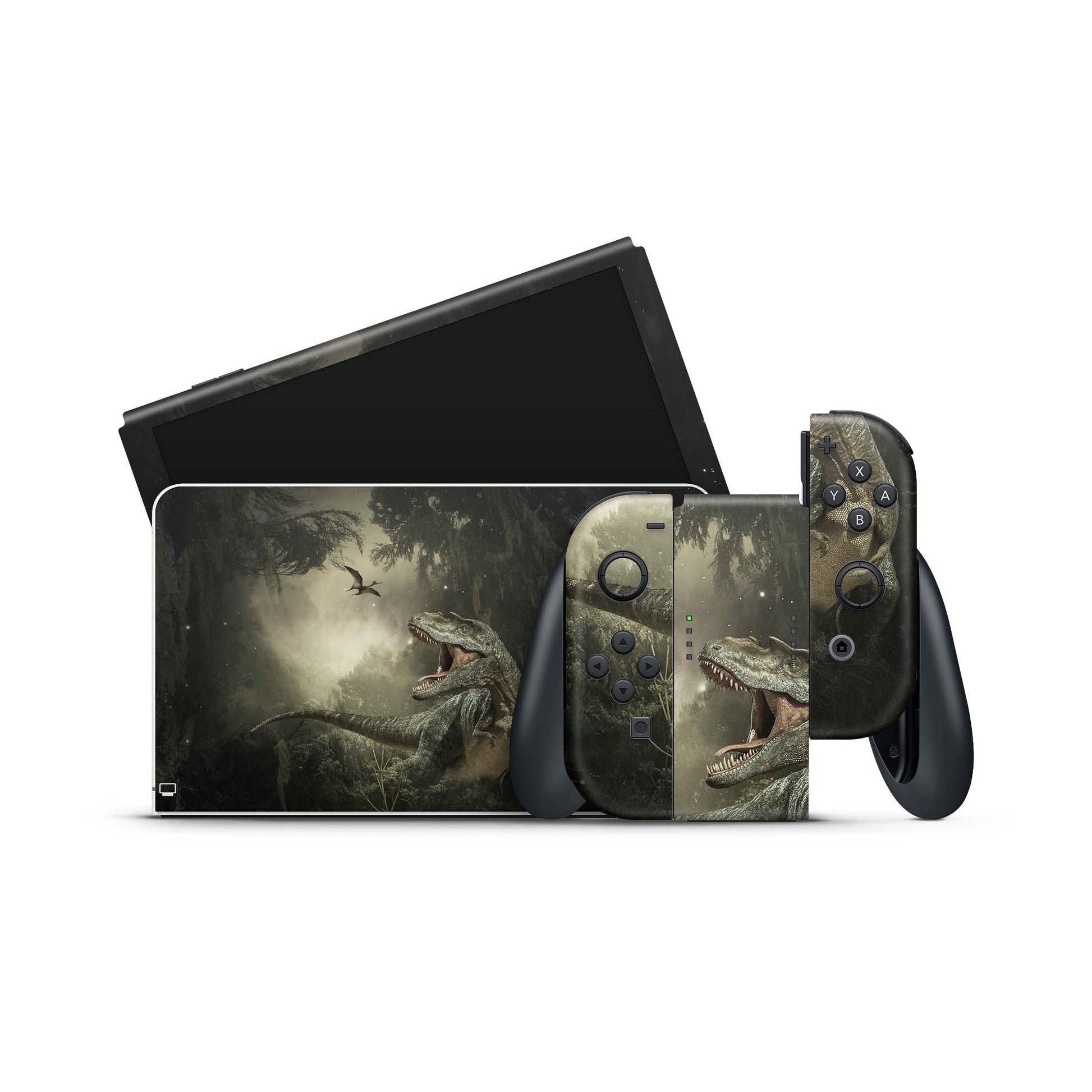 Nintendo Switch Skin Wrap Aufkleber Vinyl Skins Folie Design REX Aufkleber Skins4u   