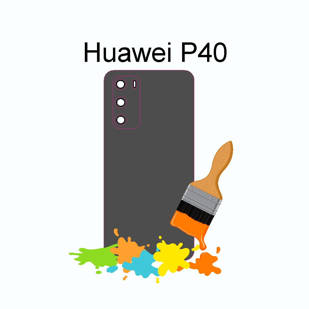 Huawei P40 Skin Smartphone Aufkleber individuell selbst gestalten Aufkleber Skins4u   
