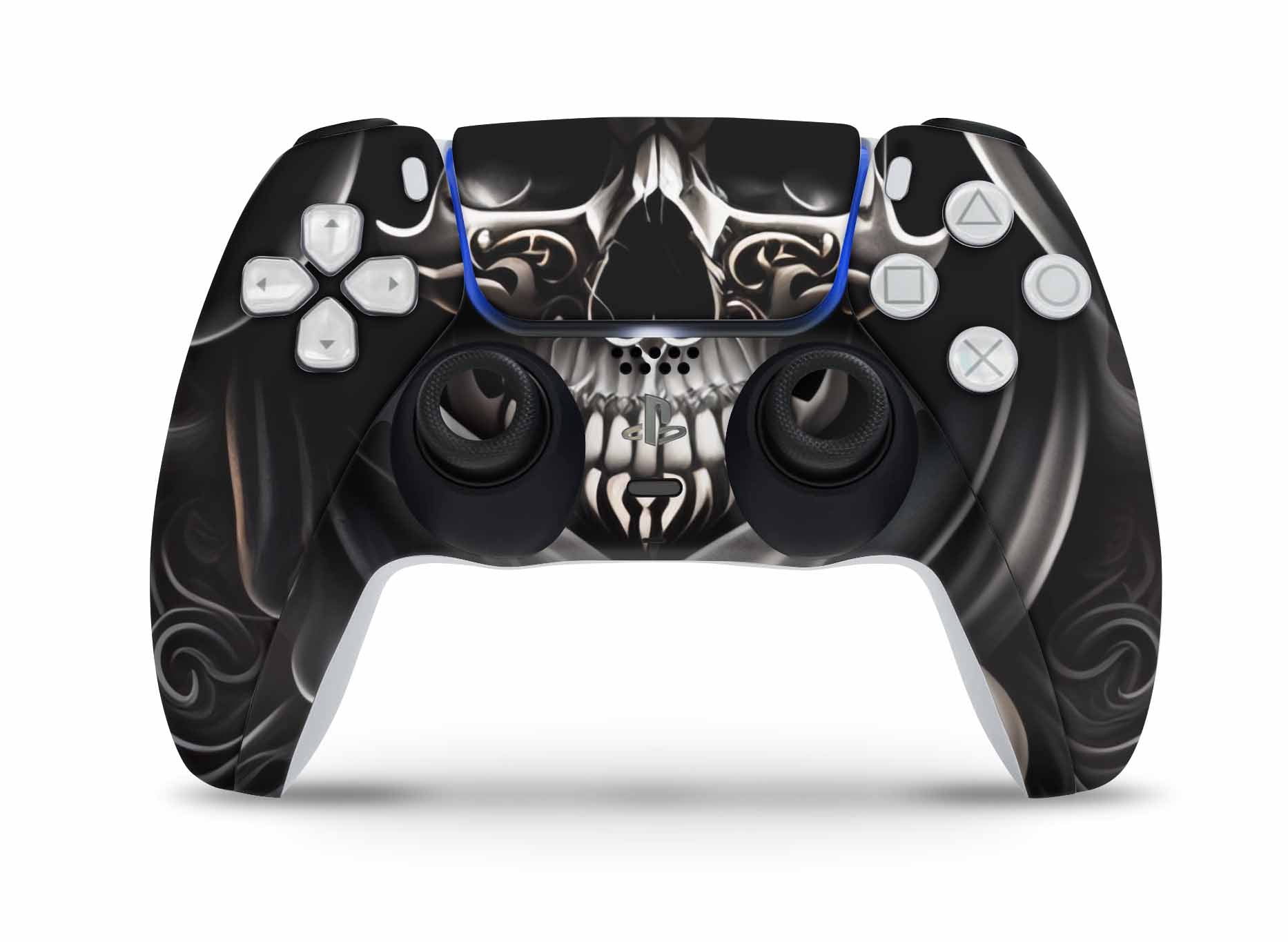 PS5 Controller Skin Vinyl Design Schutzfolie individualisiere Playstation 5 Gamepad Skullmaster Aufkleber skins4u   