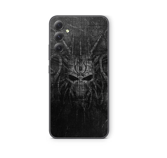 Samsung Galaxy A32 Skin Schutzfolie Aufkleber Skins Design Black Demon Elektronik-Sticker & -Aufkleber skins4u   