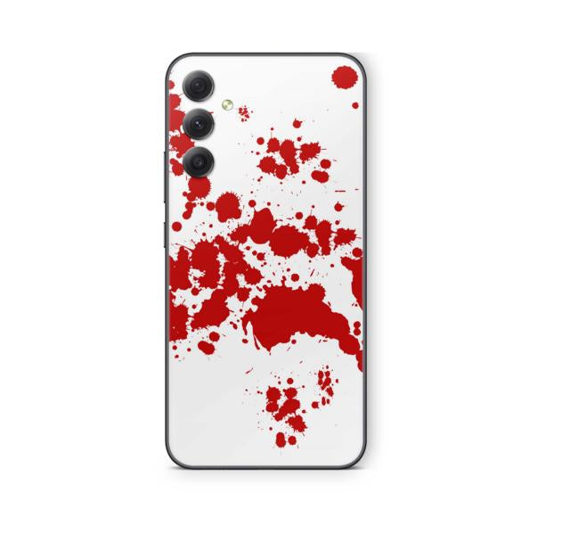 Samsung Galaxy Skins für die Galaxy A Serie Handy Aufkleber Folie für fast alle Modelle Aufkleber Skins4u Blood  