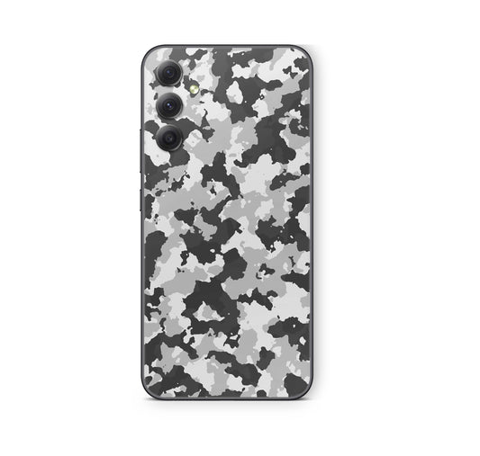 Samsung Galaxy S24 Skin Schutzfolie Aufkleber Skins Design Camouflage grau Elektronik-Sticker & -Aufkleber skins4u   