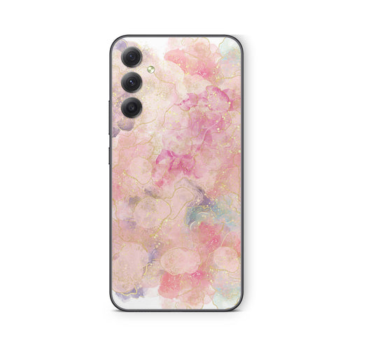 Samsung Galaxy A04s Skin Schutzfolie Aufkleber Skins Design Deluxe pink Elektronik-Sticker & -Aufkleber skins4u   