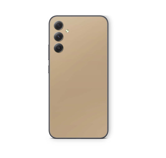Samsung Galaxy S24 Skin Schutzfolie Aufkleber Skins Design Solid state wheat Elektronik-Sticker & -Aufkleber skins4u   