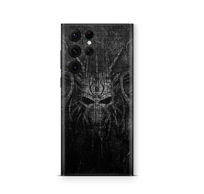 Samsung Galaxy S22 Skins Aufkleber Schutzfolie samsung galaxy s22 Skins4u Black Demon  