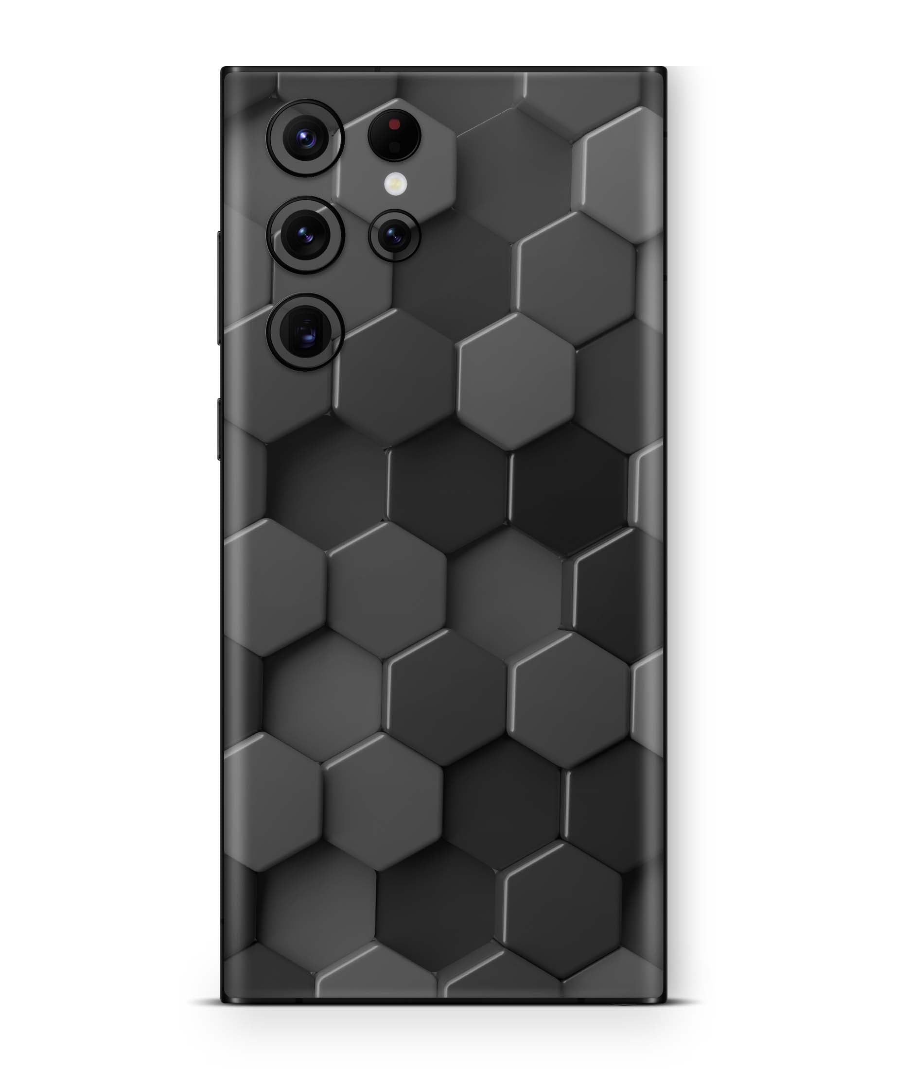 Samsung Galaxy S22 Skins Aufkleber Schutzfolie samsung galaxy s22 Skins4u Honeycomb Grey  