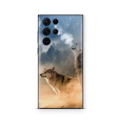 Samsung Galaxy S22 Skins Aufkleber Schutzfolie samsung galaxy s22 Skins4u Howling Moon  