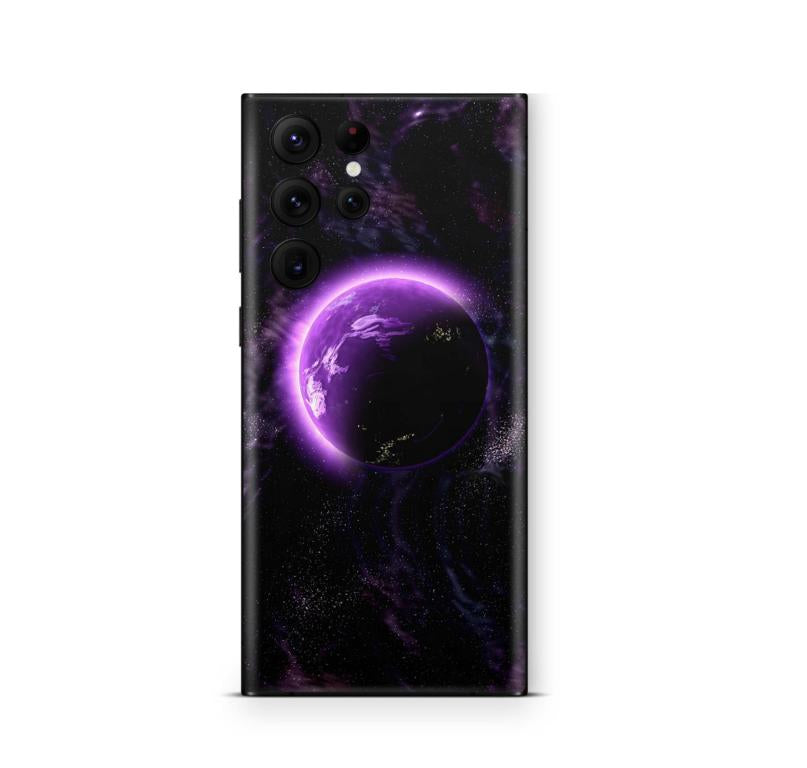 Samsung Galaxy S22 Skins Aufkleber Schutzfolie samsung galaxy s22 Skins4u Purple Space  