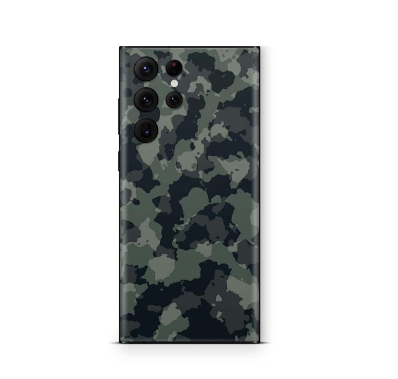 Samsung Galaxy S22 Skins Aufkleber Schutzfolie samsung galaxy s22 Skins4u Shadow Camo Green  