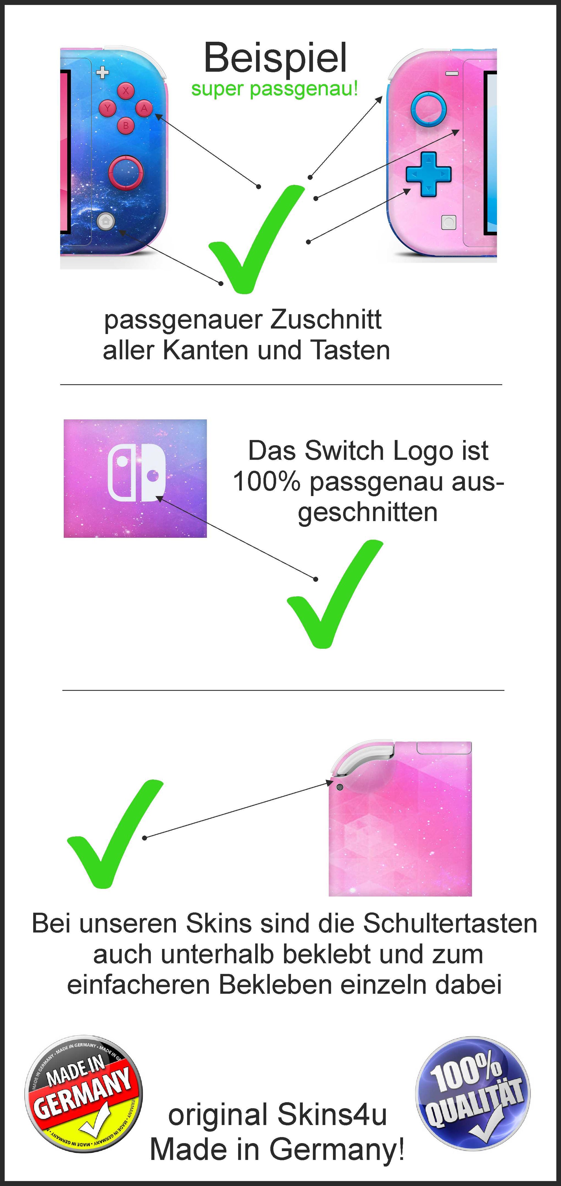 Nintendo Switch Lite Skins Aufkleber Skin Cover Sticker Design Vinyl Schutz Folie Aufkleber Skins4u   