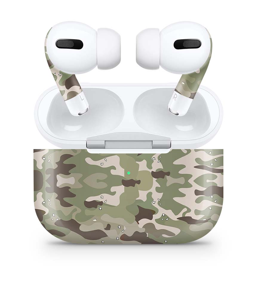 Apple AirPods Pro Skin Aufkleber Design Schutzfolie FC Camo Elektronik-Sticker & -Aufkleber skins4u   