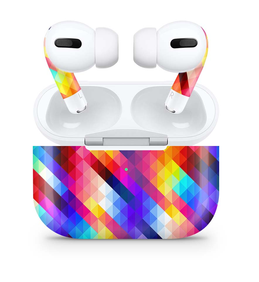 Apple AirPods Pro Skin Aufkleber Design Schutzfolie Geo Elektronik-Sticker & -Aufkleber skins4u   