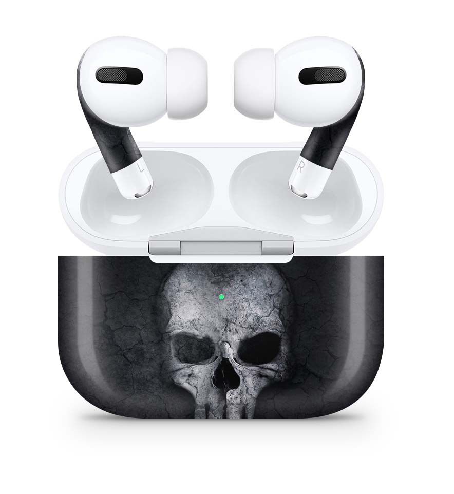 Apple AirPods Pro Skin Aufkleber Design Schutzfolie Hard Skull Elektronik-Sticker & -Aufkleber skins4u   