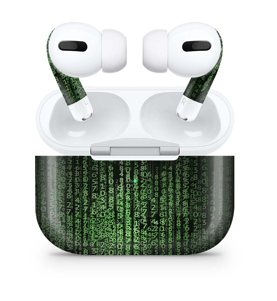 Apple AirPods Pro Skin Aufkleber Design Schutzfolie Krypto Elektronik-Sticker & -Aufkleber skins4u   