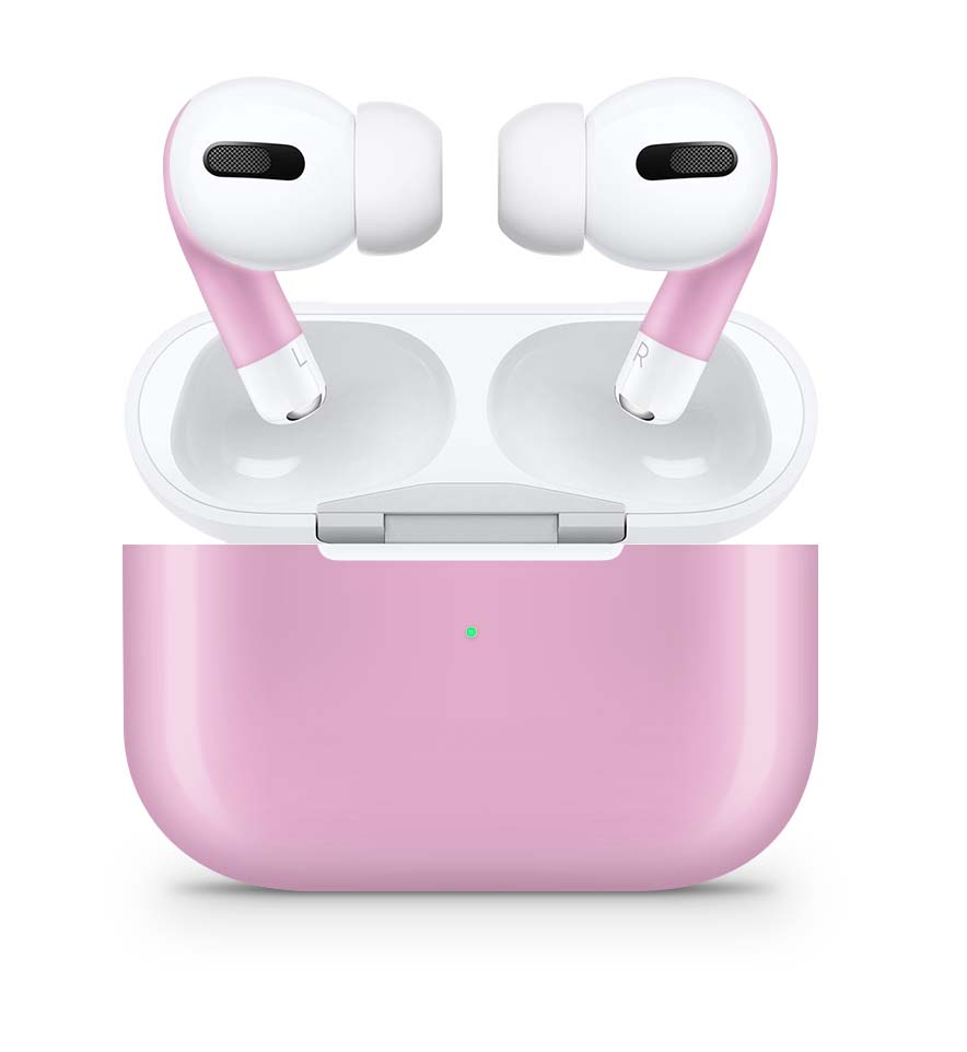 Apple AirPods Pro Skin Aufkleber Design Schutzfolie Solid State Pink Elektronik-Sticker & -Aufkleber skins4u   