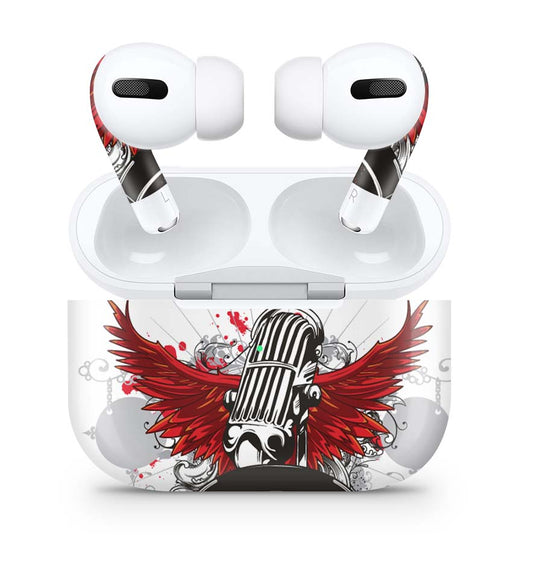 Apple AirPods Pro 2 Skin Aufkleber Design Schutzfolie Wings Elektronik-Sticker & -Aufkleber skins4u   