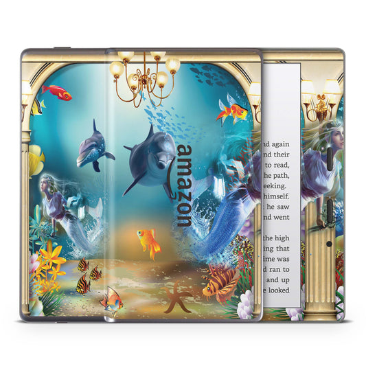 Amazon Kindle Oasis Skin 9.Generation Design Aufkleber Schutzfolie atlantis Aufkleber skins4u   