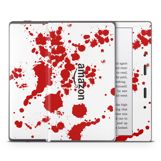 Amazon Kindle Oasis Skin 9.Generation Design Aufkleber Schutzfolie blood Aufkleber skins4u   