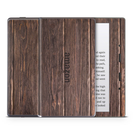 Amazon Kindle Oasis Skin 9.Generation Design Aufkleber Schutzfolie brown wood Aufkleber skins4u   