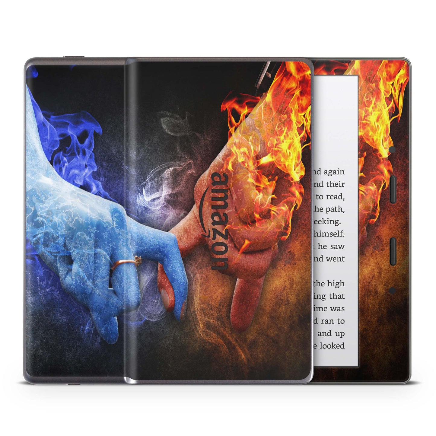 Amazon Kindle Oasis Skin 9.Generation Design Aufkleber Schutzfolie hot and cold Aufkleber skins4u   