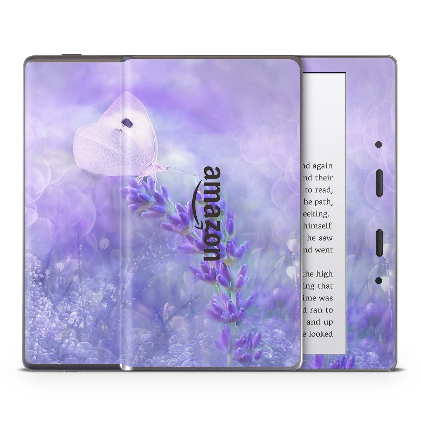 Amazon Kindle Oasis Skin 9.Generation Design Aufkleber Schutzfolie lavendel butterfly Aufkleber skins4u   