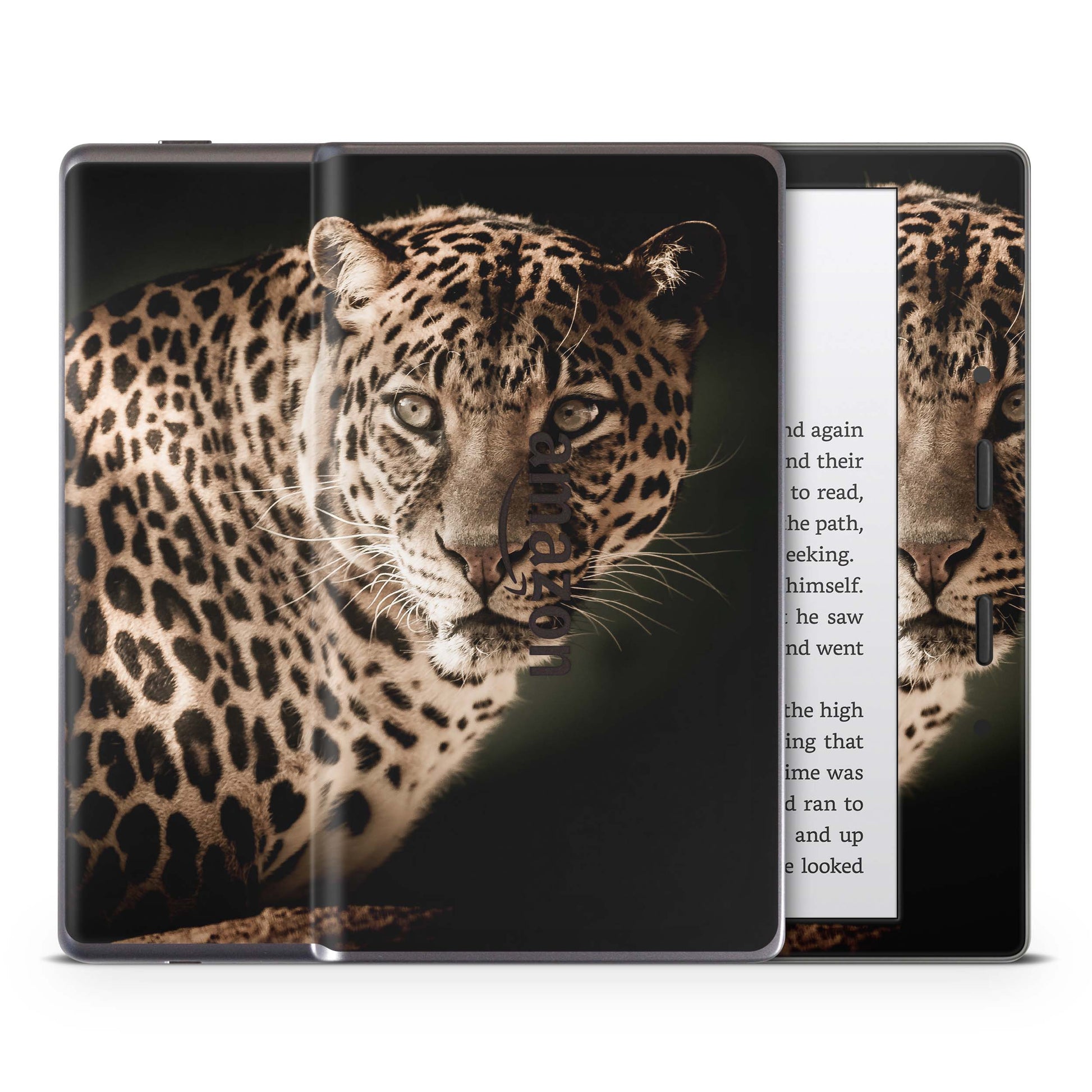 Amazon Kindle Oasis Skin 9.Generation Design Aufkleber Schutzfolie leopard Aufkleber skins4u   