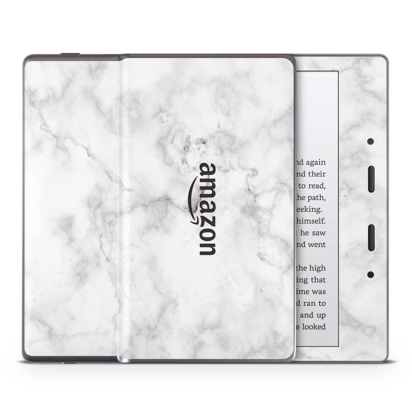 Amazon Kindle Oasis Skin 9.Generation Design Aufkleber Schutzfolie marmor weiss Aufkleber skins4u   