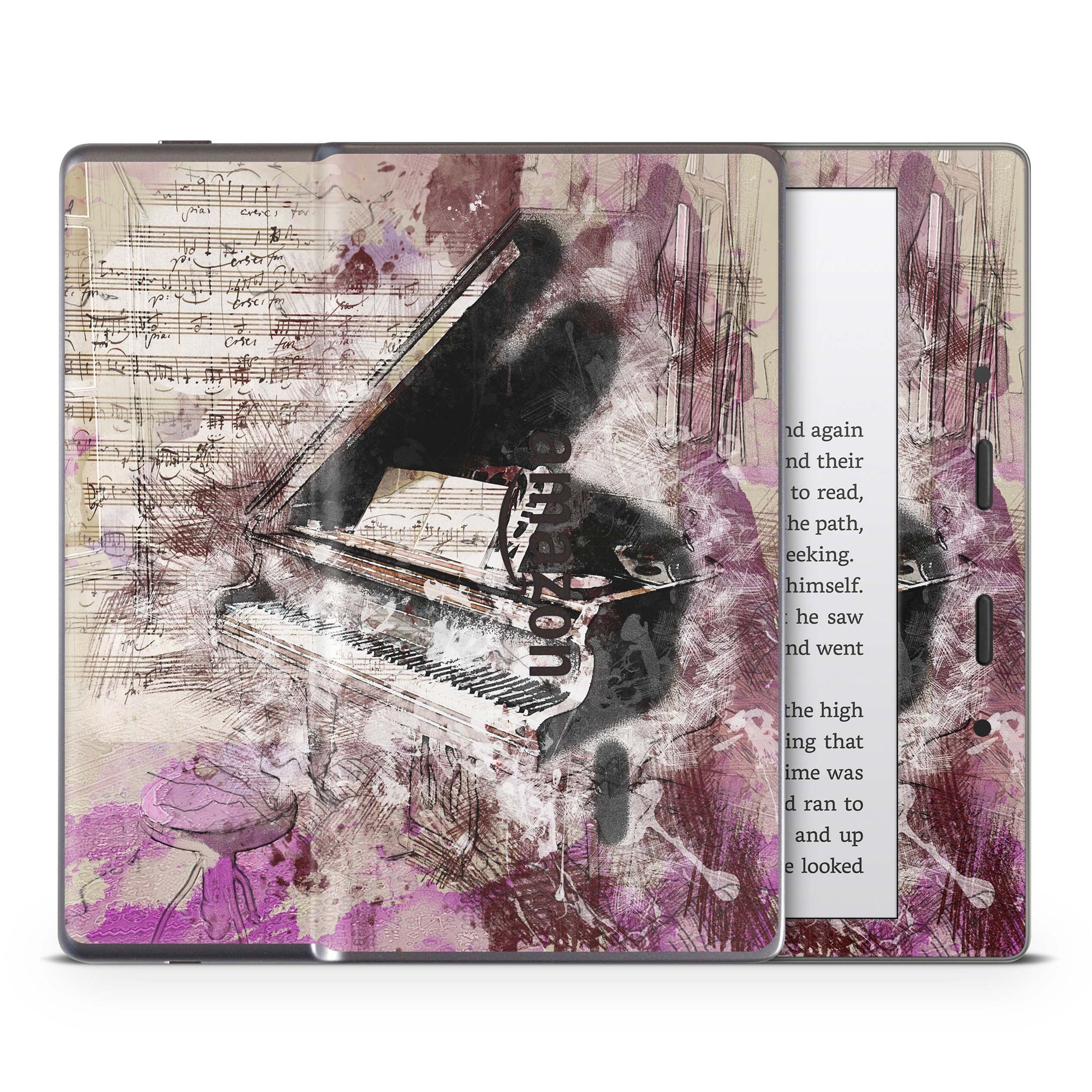 Amazon Kindle Oasis Skin 9.Generation Design Aufkleber Schutzfolie piano Aufkleber skins4u   