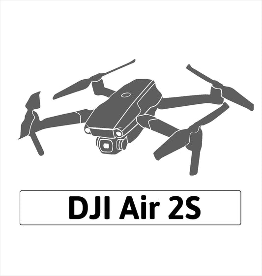 DJI Air 2S Skin Vinyl Drohnen Aufkleber Skins Set Sticker Folie Elektronik-Sticker & -Aufkleber Skins4u   