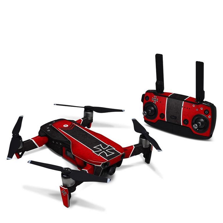 DJI Mavic Air Skin Vinyl Drohnen Aufkleber Skins Set Sticker Folie Elektronik-Sticker & -Aufkleber Skins4u Roter Baron  