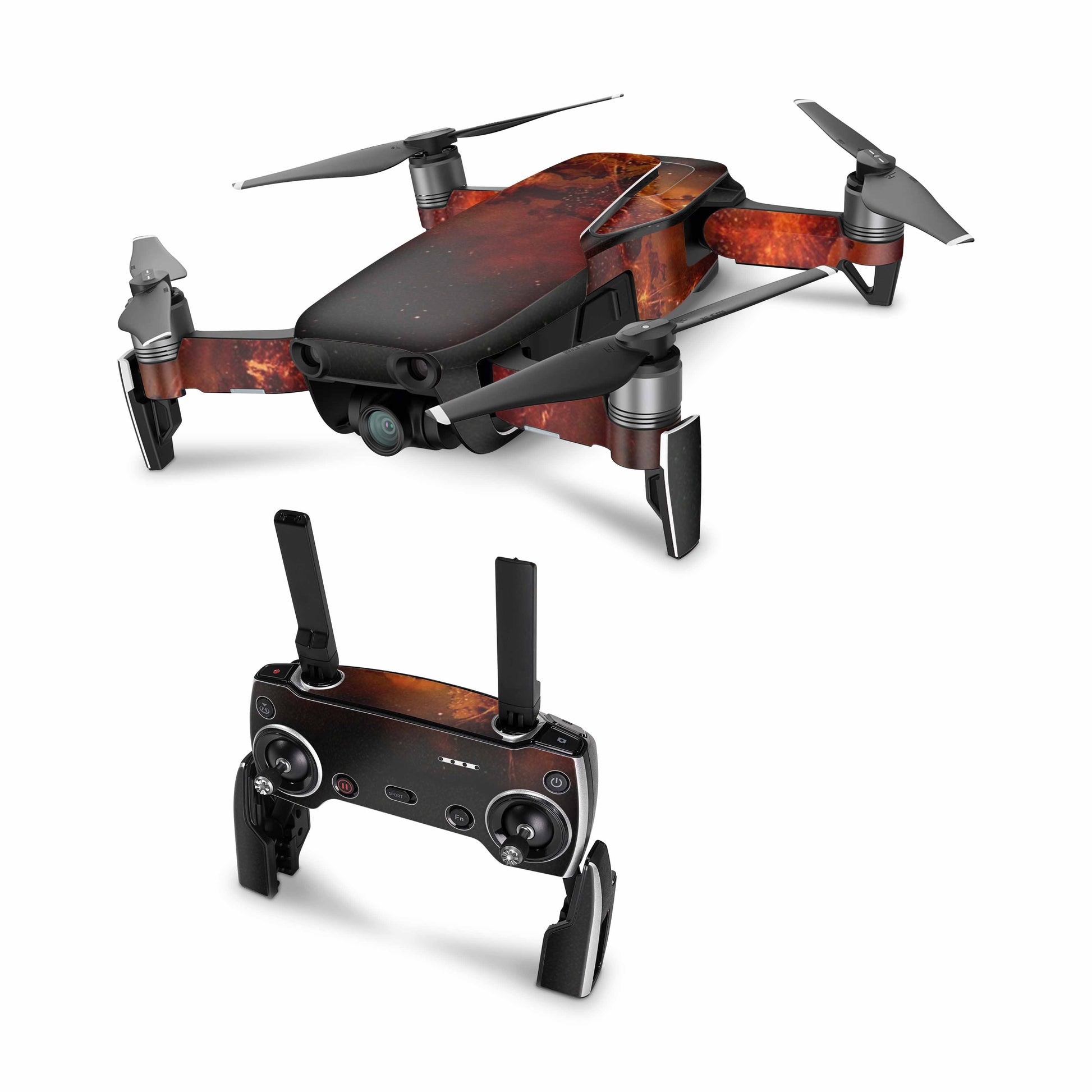 DJI Mavic Air Skin Vinyl Drohnen Aufkleber Skins Set Sticker Folie Elektronik-Sticker & -Aufkleber Skins4u Far Galaxy  