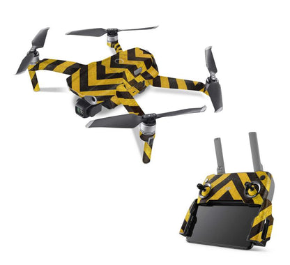 DJI Mavic Air Skin Vinyl Drohnen Aufkleber Skins Set Sticker Folie Elektronik-Sticker & -Aufkleber Skins4u Hazard  