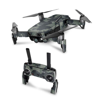 DJI Mavic Air Skin Vinyl Drohnen Aufkleber Skins Set Sticker Folie Elektronik-Sticker & -Aufkleber Skins4u Dark gren Camo  