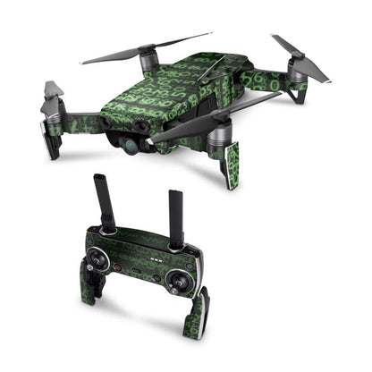 DJI Mavic Air Skin Vinyl Drohnen Aufkleber Skins Set Sticker Folie Elektronik-Sticker & -Aufkleber Skins4u Matrix  