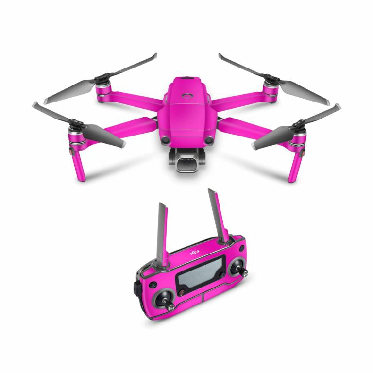 DJI Drohnen Aufkleber neon Farben Mavic Pro / Mini / Air / Phantom / Enterprise / Zoom Elektronik-Sticker & -Aufkleber Skins4u DJI Mavic 2 Pro / Zoom / neon pink 