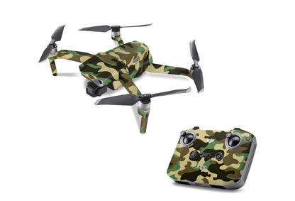 DJI Air 2S Skin Vinyl Drohnen Aufkleber Skins Set Sticker Folie Elektronik-Sticker & -Aufkleber Skins4u Wood Camo  