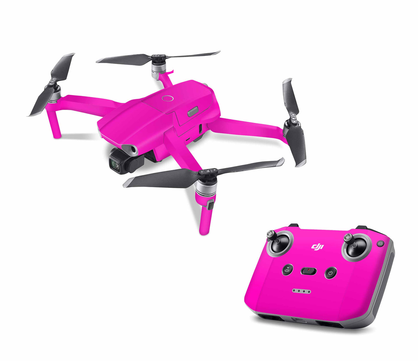 DJI Drohnen Aufkleber neon Farben Mavic Pro / Mini / Air / Phantom / Enterprise / Zoom Elektronik-Sticker & -Aufkleber Skins4u DJI Mavic Air 2 neon pink 