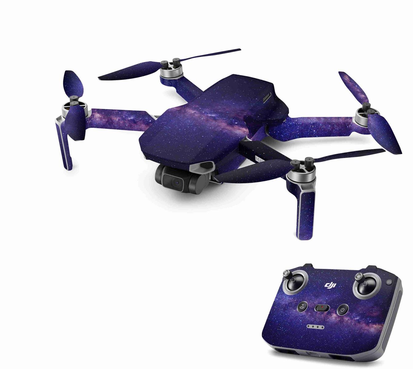 DJI Mavic Mini Serie Skins Mini 2 Mini SE Drohnen Aufkleber Set Milky Way Elektronik-Sticker & -Aufkleber Skins4u DJI Mini 2  