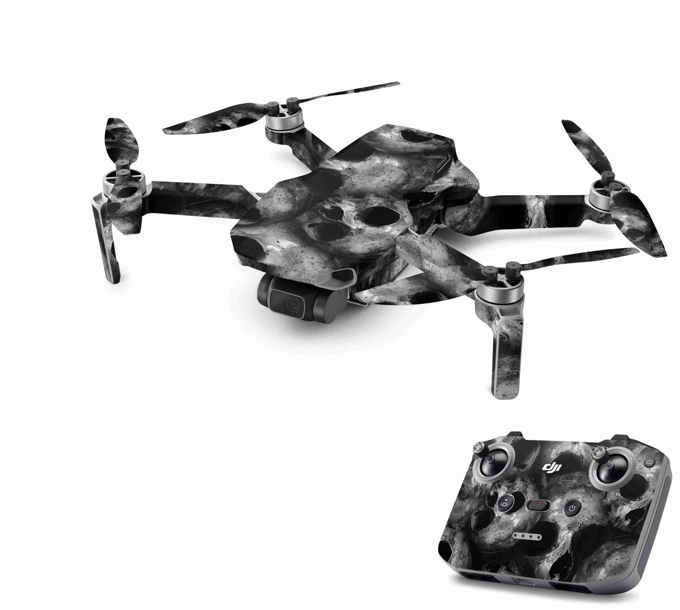 DJI Mavic Mini Serie Skins Mini 2 Mini SE Drohnen Aufkleber Set Skulls Elektronik-Sticker & -Aufkleber Skins4u DJI Mini 2  