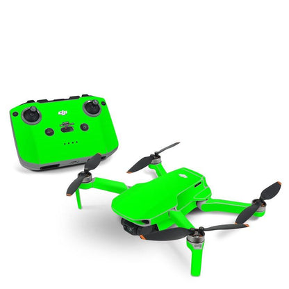 DJI Drohnen Aufkleber neon Farben Mavic Pro / Mini / Air / Phantom / Enterprise / Zoom Elektronik-Sticker & -Aufkleber Skins4u DJI Mini 2 neon grün 